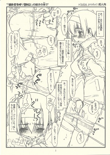 「鶴来屋男勝り奮戦記」の続きの体で 