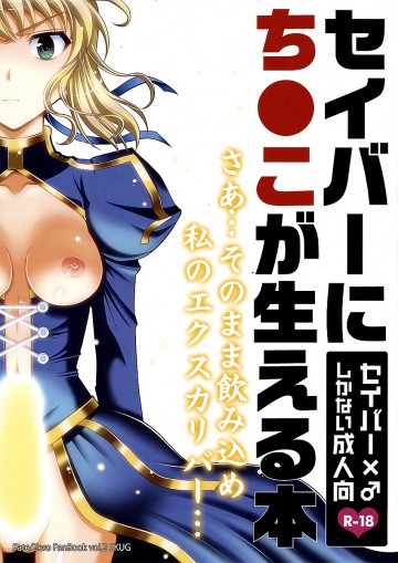 セイバーにち●こが生える本 
