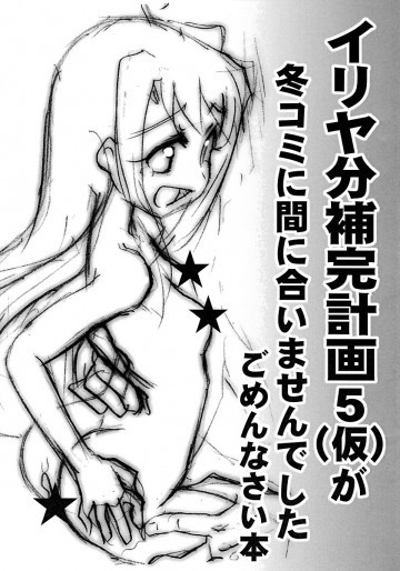 イリヤ分補完計画5(仮)が冬コミに間に合いませんでしたごめんなさい本 