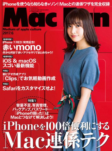 Mac Fan 2017年6月号 