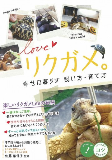 リクガメ。幸せに暮らす飼い方・育て方 