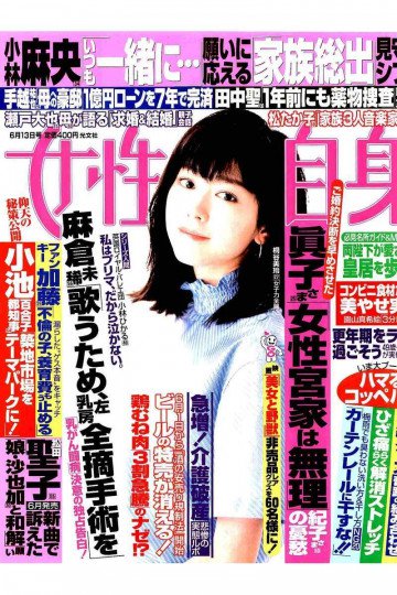 週刊女性自身 2017年 6/13 号【低画質版】 