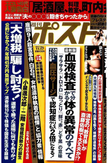 週刊ポスト 2017年11月17日号 